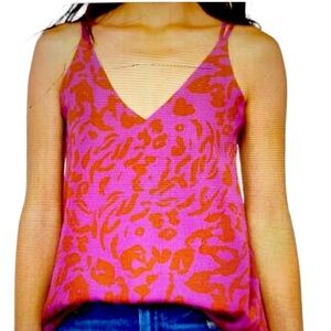 Peyton Jensen Purple Crisscross Back Blouse